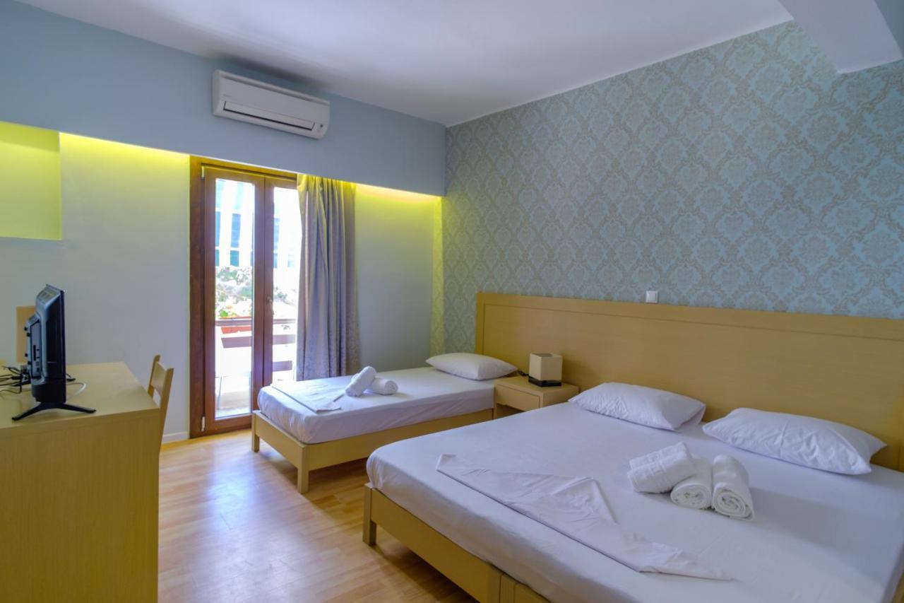 Aphrodite Hotel Syros Kini Bagian luar foto